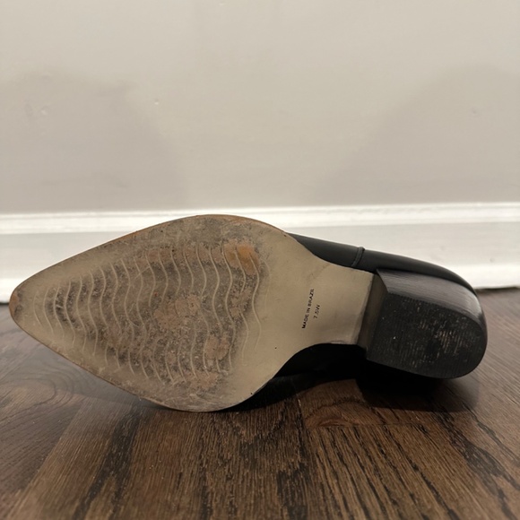 Caty Smooth Leather Black (Wide) by Matisse - Picture 8 of 10